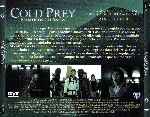 carátula trasera de divx de Cold Prey - Fanaticos Del Snow