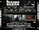 carátula trasera de divx de La Mirada Negra