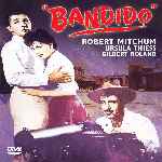 carátula frontal de divx de Bandido - 1956