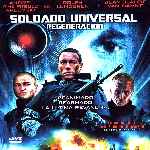carátula frontal de divx de Soldado Universal - Regeneracion