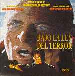 carátula frontal de divx de Bajo La Ley Del Terror - 1996