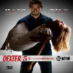 carátula frontal de divx de Dexter - Temporada 05