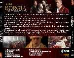cartula trasera de divx de Los Borgia - Temporada 01