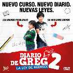 carátula frontal de divx de Diario De Greg 2 - La Ley De Rodrick