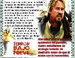carátula trasera de divx de Terror Bajo La Nieve