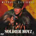 carátula frontal de divx de Soldier Boyz