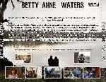 carátula trasera de divx de Betty Anne Waters
