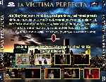 carátula trasera de divx de La Victima Perfecta
