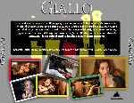 carátula trasera de divx de Giallo