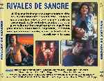 carátula trasera de divx de Rivales De Sangre - V2