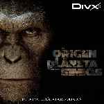 carátula frontal de divx de El Origen Del Planeta De Los Simios - V2
