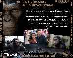 carátula trasera de divx de El Origen Del Planeta De Los Simios - V2