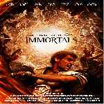 carátula frontal de divx de Immortals