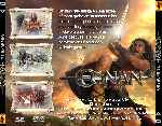 carátula trasera de divx de Conan El Barbaro - 2011 - V2