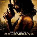 carátula frontal de divx de Colombiana