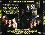 carátula trasera de divx de La Noche Del Zorro