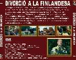 carátula trasera de divx de Divorcio A La Finlandesa