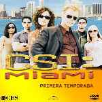 carátula frontal de divx de Csi Miami - Temporada 01