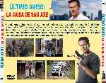 carátula trasera de divx de Ultimo Aviso - La Caida De Sam Axe