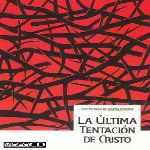 carátula frontal de divx de La Ultima Tentacion De Cristo