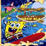 cartula frontal de divx de Bob Esponja Y La Gran Ola 