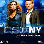 carátula frontal de divx de Csi Ny - Temporada 02