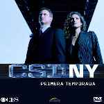 carátula frontal de divx de Csi Ny - Temporada 01 - V2