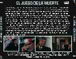 carátula trasera de divx de El Juego De La Muerte - 2001