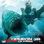 carátula frontal de divx de Tiburon 3d - La Presa