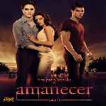 carátula frontal de divx de La Saga Crepusculo - Amanecer - Parte 01