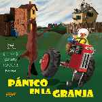 carátula frontal de divx de Panico En La Granja
