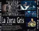 carátula trasera de divx de La Zona Gris