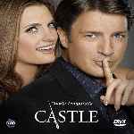 cartula frontal de divx de Castle - Temporada 04