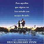 carátula frontal de divx de Las Aventuras De Huckleberry Finn
