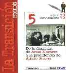 carátula frontal de divx de La Transicion Espanola - Volumen 05