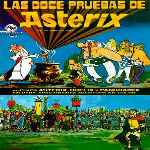 carátula frontal de divx de Asterix - Las Doce Pruebas
