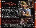 carátula trasera de divx de La Gran Nada