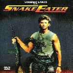carátula frontal de divx de Snakeeater