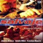carátula frontal de divx de Salvaje - 2002