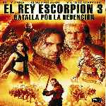 cartula frontal de divx de El Rey Escorpion 3 - Batalla Por La Redencion