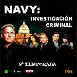 cartula frontal de divx de Ncis - Navy - Investigacion Criminal - Temporada 09
