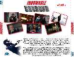 carátula trasera de divx de Indomable - 2011