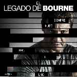 carátula frontal de divx de El Legado De Bourne