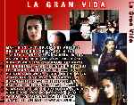 carátula trasera de divx de La Gran Vida