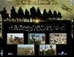 carátula trasera de divx de Jinetes De Leyenda