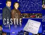 cartula trasera de divx de Castle - Temporada 01