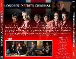 carátula trasera de divx de Londres Distrito Criminal - Temporada 01