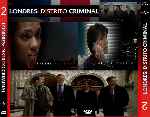 carátula trasera de divx de Londres Distrito Criminal - Temporada 02