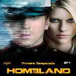 carátula frontal de divx de Homeland - Temporada 01