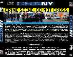 carátula trasera de divx de Csi Ny - Temporada 08 - V2